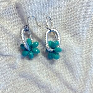 Silver Brighton earrings